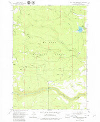 Rock Creek Reservoir Oregon Historical topographic map, 1:24000 scale, 7.5 X 7.5 Minute, Year 1962