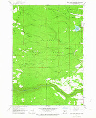 Rock Creek Reservoir Oregon Historical topographic map, 1:24000 scale, 7.5 X 7.5 Minute, Year 1962