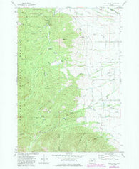 Rock Creek Oregon Historical topographic map, 1:24000 scale, 7.5 X 7.5 Minute, Year 1972