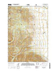 Rock Creek Oregon Current topographic map, 1:24000 scale, 7.5 X 7.5 Minute, Year 2014