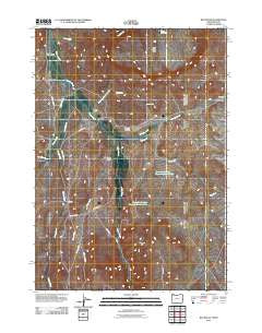 Rockville Oregon Historical topographic map, 1:24000 scale, 7.5 X 7.5 Minute, Year 2011