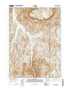 Rockville Oregon Current topographic map, 1:24000 scale, 7.5 X 7.5 Minute, Year 2014