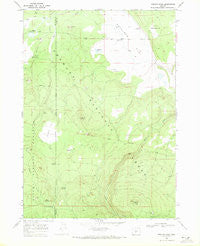 Rodman Rock Oregon Historical topographic map, 1:24000 scale, 7.5 X 7.5 Minute, Year 1968