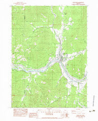 Rogue River Oregon Historical topographic map, 1:24000 scale, 7.5 X 7.5 Minute, Year 1983
