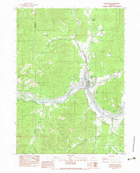 Rogue River Oregon Historical topographic map, 1:24000 scale, 7.5 X 7.5 Minute, Year 1983