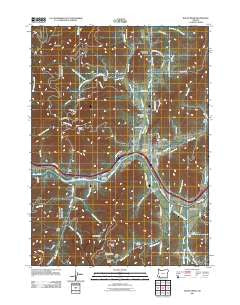 Rogue River Oregon Historical topographic map, 1:24000 scale, 7.5 X 7.5 Minute, Year 2011