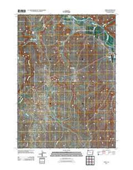 Rome Oregon Historical topographic map, 1:24000 scale, 7.5 X 7.5 Minute, Year 2011