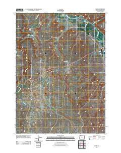 Rome Oregon Historical topographic map, 1:24000 scale, 7.5 X 7.5 Minute, Year 2011