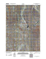 Rome State Airport Oregon Historical topographic map, 1:24000 scale, 7.5 X 7.5 Minute, Year 2011