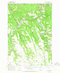 Rondowa Oregon Historical topographic map, 1:24000 scale, 7.5 X 7.5 Minute, Year 1964