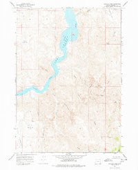 Rooster Comb Oregon Historical topographic map, 1:24000 scale, 7.5 X 7.5 Minute, Year 1967