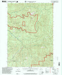 Rooster Rock Oregon Historical topographic map, 1:24000 scale, 7.5 X 7.5 Minute, Year 1997