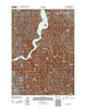 Rooster Comb Oregon Historical topographic map, 1:24000 scale, 7.5 X 7.5 Minute, Year 2011