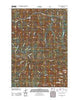 Rooster Rock Oregon Historical topographic map, 1:24000 scale, 7.5 X 7.5 Minute, Year 2011