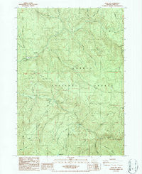 Rose Hill Oregon Historical topographic map, 1:24000 scale, 7.5 X 7.5 Minute, Year 1986