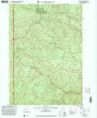Rose Hill Oregon Historical topographic map, 1:24000 scale, 7.5 X 7.5 Minute, Year 1998