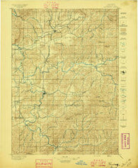 Roseburg Oregon Historical topographic map, 1:125000 scale, 30 X 30 Minute, Year 1897
