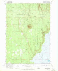 Round Butte Oregon Historical topographic map, 1:24000 scale, 7.5 X 7.5 Minute, Year 1968