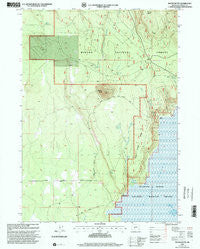 Round Butte Oregon Historical topographic map, 1:24000 scale, 7.5 X 7.5 Minute, Year 1999