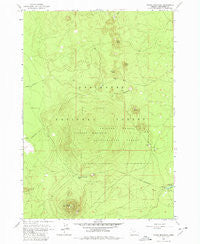Round Mountain Oregon Historical topographic map, 1:24000 scale, 7.5 X 7.5 Minute, Year 1963
