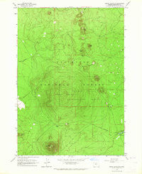 Round Mountain Oregon Historical topographic map, 1:24000 scale, 7.5 X 7.5 Minute, Year 1963