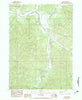 Ruch Oregon Historical topographic map, 1:24000 scale, 7.5 X 7.5 Minute, Year 1983