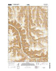 Ruggs Oregon Current topographic map, 1:24000 scale, 7.5 X 7.5 Minute, Year 2014