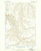 Ruggs Oregon Historical topographic map, 1:24000 scale, 7.5 X 7.5 Minute, Year 1968
