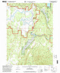 S'Ocholis Canyon Oregon Historical topographic map, 1:24000 scale, 7.5 X 7.5 Minute, Year 1998
