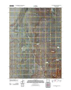 Sacramento Butte Oregon Historical topographic map, 1:24000 scale, 7.5 X 7.5 Minute, Year 2011