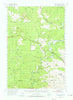Saddle Mountain Oregon Historical topographic map, 1:62500 scale, 15 X 15 Minute, Year 1955