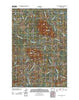 Saddle Mountain Oregon Historical topographic map, 1:24000 scale, 7.5 X 7.5 Minute, Year 2011