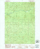 Saddleblanket Mountain Oregon Historical topographic map, 1:24000 scale, 7.5 X 7.5 Minute, Year 1986