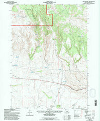 Sage Hen Hill Oregon Historical topographic map, 1:24000 scale, 7.5 X 7.5 Minute, Year 1992