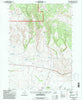 Sage Hen Hill Oregon Historical topographic map, 1:24000 scale, 7.5 X 7.5 Minute, Year 1992