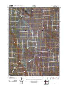Sage Hen Flats Oregon Historical topographic map, 1:24000 scale, 7.5 X 7.5 Minute, Year 2011