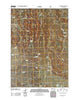 Sage Hen Hill Oregon Historical topographic map, 1:24000 scale, 7.5 X 7.5 Minute, Year 2011