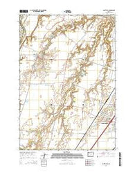 Saint Paul Oregon Current topographic map, 1:24000 scale, 7.5 X 7.5 Minute, Year 2014