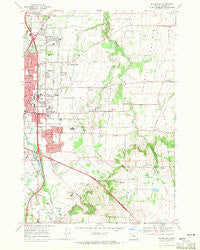Salem East Oregon Historical topographic map, 1:24000 scale, 7.5 X 7.5 Minute, Year 1969