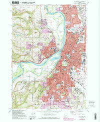 Salem West Oregon Historical topographic map, 1:24000 scale, 7.5 X 7.5 Minute, Year 1969