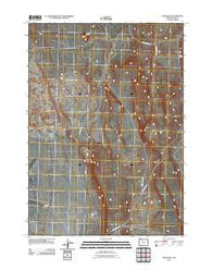 Sand Rock Oregon Historical topographic map, 1:24000 scale, 7.5 X 7.5 Minute, Year 2011