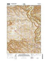 Sandy Oregon Current topographic map, 1:24000 scale, 7.5 X 7.5 Minute, Year 2014