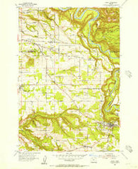Sandy Oregon Historical topographic map, 1:24000 scale, 7.5 X 7.5 Minute, Year 1954