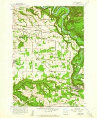 Sandy Oregon Historical topographic map, 1:24000 scale, 7.5 X 7.5 Minute, Year 1961