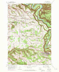 Sandy Oregon Historical topographic map, 1:24000 scale, 7.5 X 7.5 Minute, Year 1961