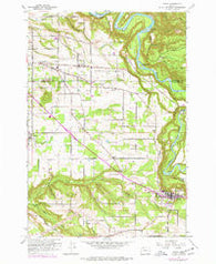 Sandy Oregon Historical topographic map, 1:24000 scale, 7.5 X 7.5 Minute, Year 1961