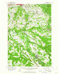 Sandy Oregon Historical topographic map, 1:62500 scale, 15 X 15 Minute, Year 1961