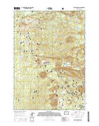 Santiam Junction Oregon Current topographic map, 1:24000 scale, 7.5 X 7.5 Minute, Year 2014