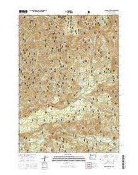 Sardine Butte Oregon Current topographic map, 1:24000 scale, 7.5 X 7.5 Minute, Year 2014