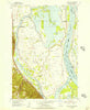 Sauvie Island Oregon Historical topographic map, 1:24000 scale, 7.5 X 7.5 Minute, Year 1954